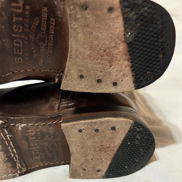 Bed Stu Brown Bristol Cobbler Series Knee High Riding Boots size 7 - Picture 8 of 16